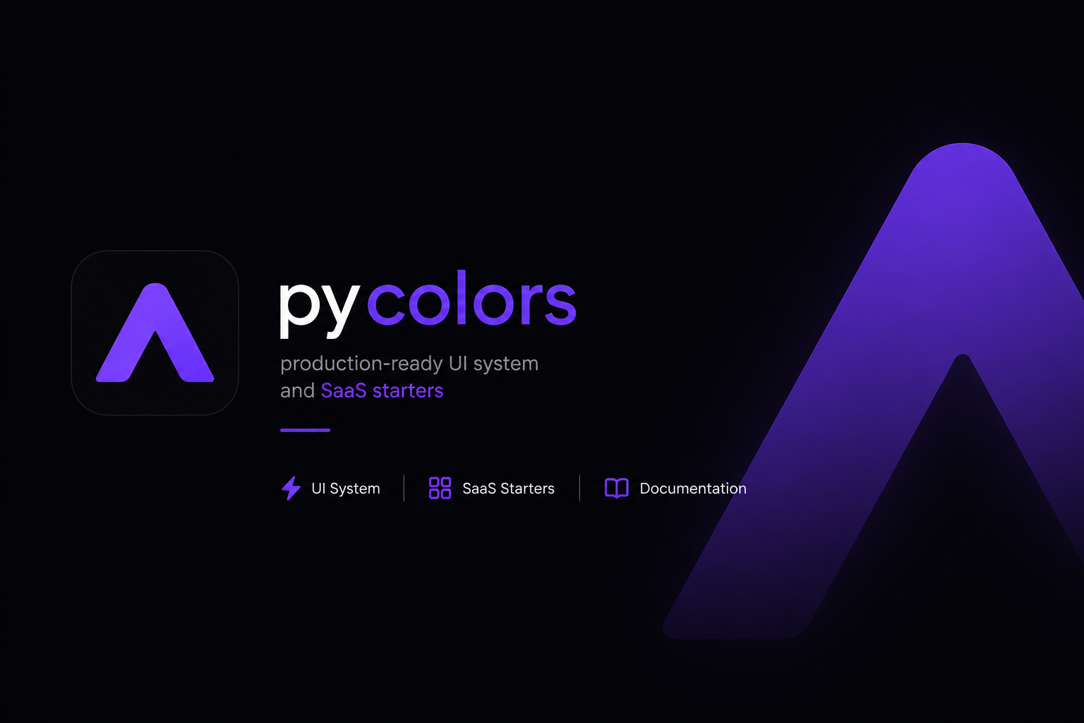 PyColors — Build React and Next.js products with UI components, reusable blocks, templates and SaaS…